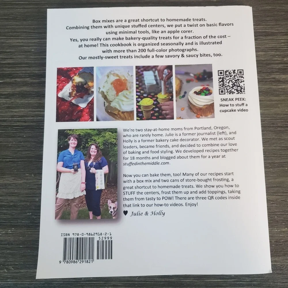 Stuffed in the Middle: 52 Box Mix Treats with a Surprise Inside Baking Cookbook